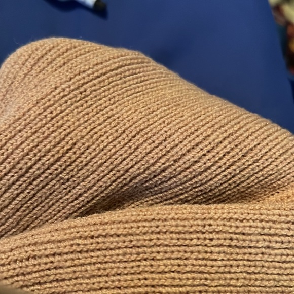 Sidney Gould small women vintage tan sweater vest button down excellent preowned - Picture 7 of 8